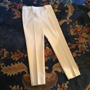 Talbots White Pique Pants